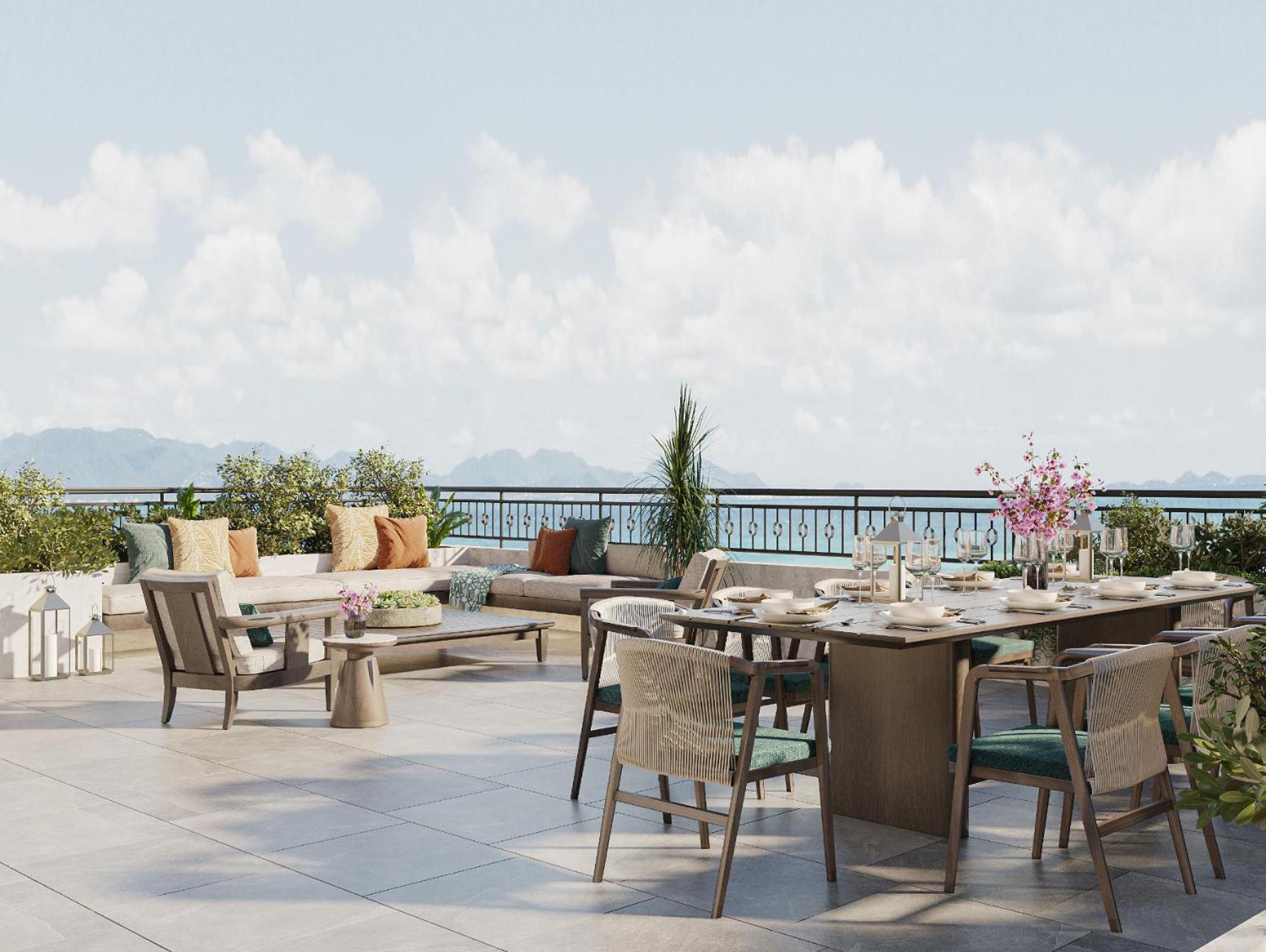 Wyndham Garden Sonasea Van Don Cai Rong Exteriér fotografie